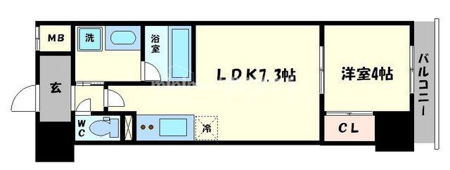 LC大手通の間取り