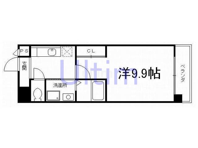 アスティオン深草の間取り