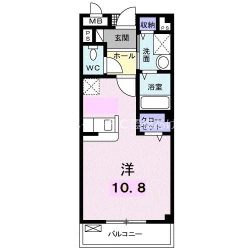 アイランド花月の間取り