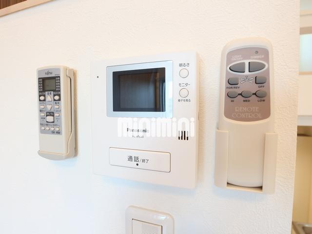 セキュリティ　テレビつきモニターホンです。