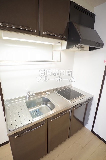 キッチン　２口コンロのシステムキッチンです！