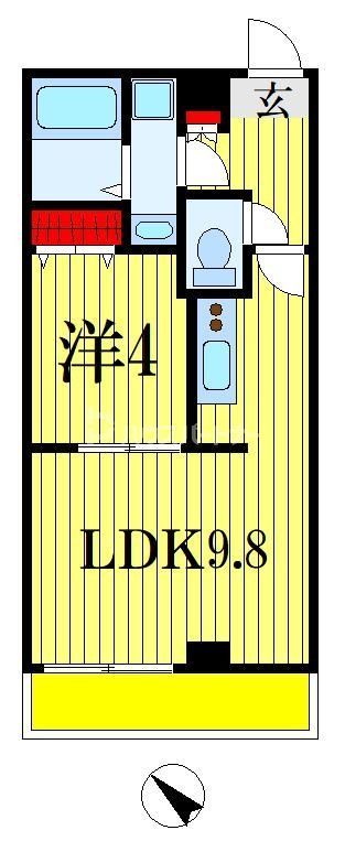 ヒルズ要町の間取り