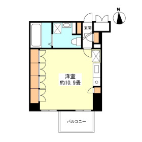 グランカーサ新宿御苑の間取り写真