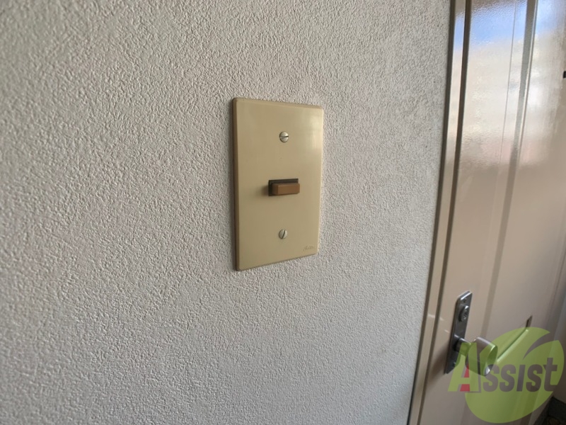 セキュリティ　来客時にはこちらのチャイムが鳴りますよ。