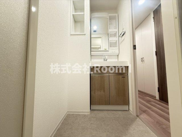 洗面設備　洗面所です