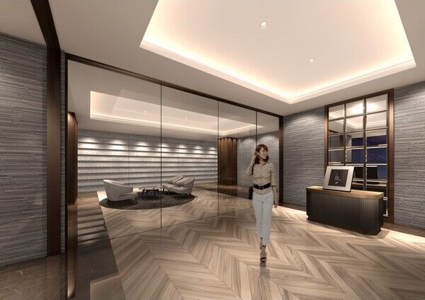 エントランス　建物の内部です