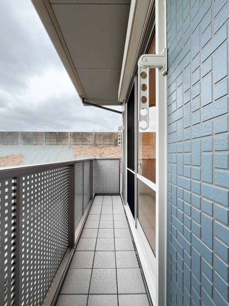 バルコニー　日当たり良好です。