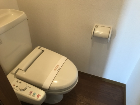 トイレ　ゆったりとした空間のトイレです