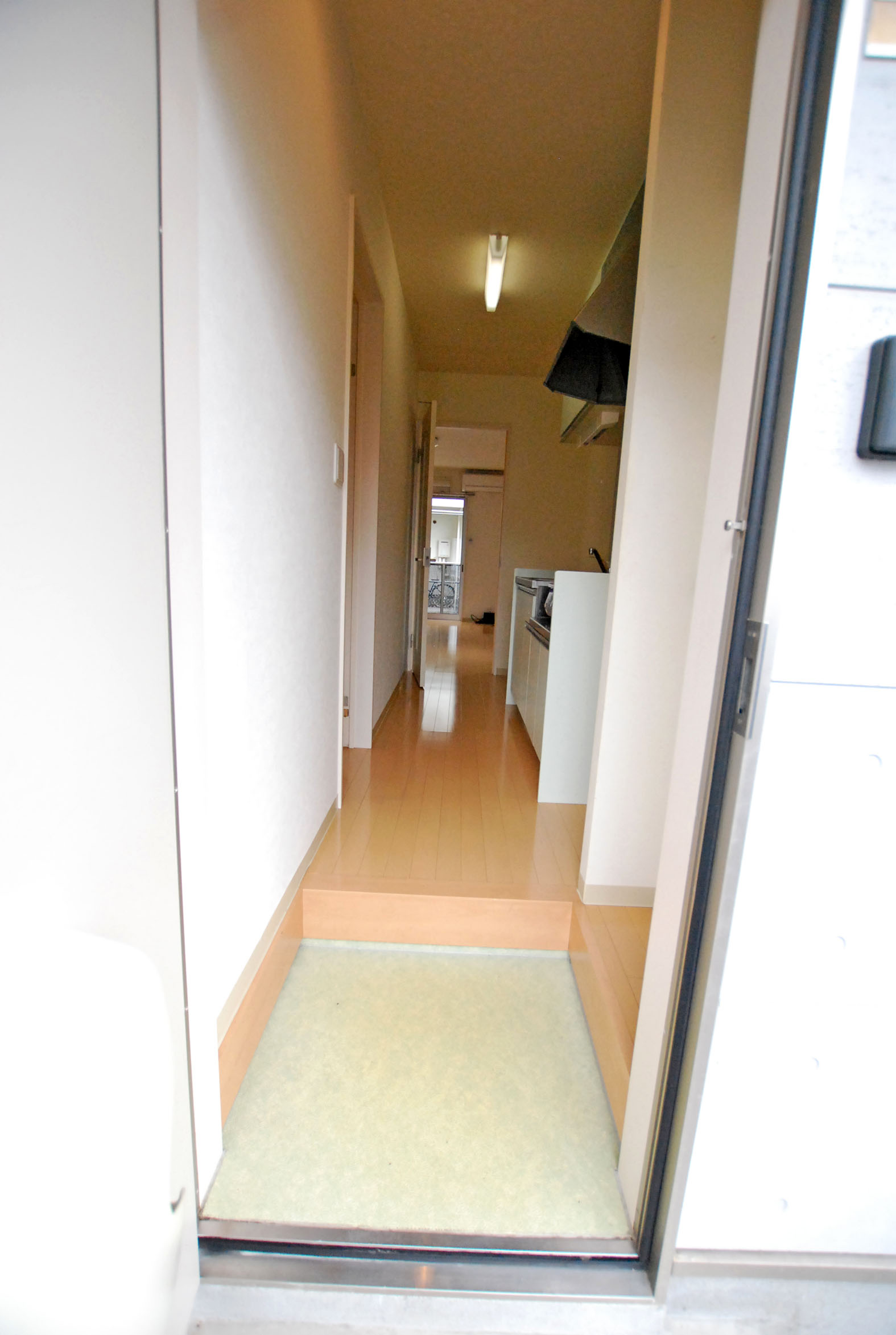 玄関　玄関から室内を見たところ