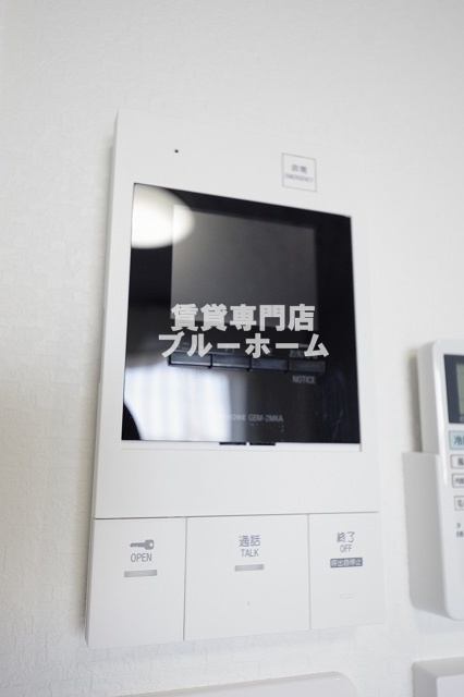 セキュリティ　モニター付きのインターホンです！