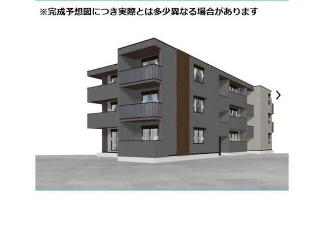 エントランス　外観パース