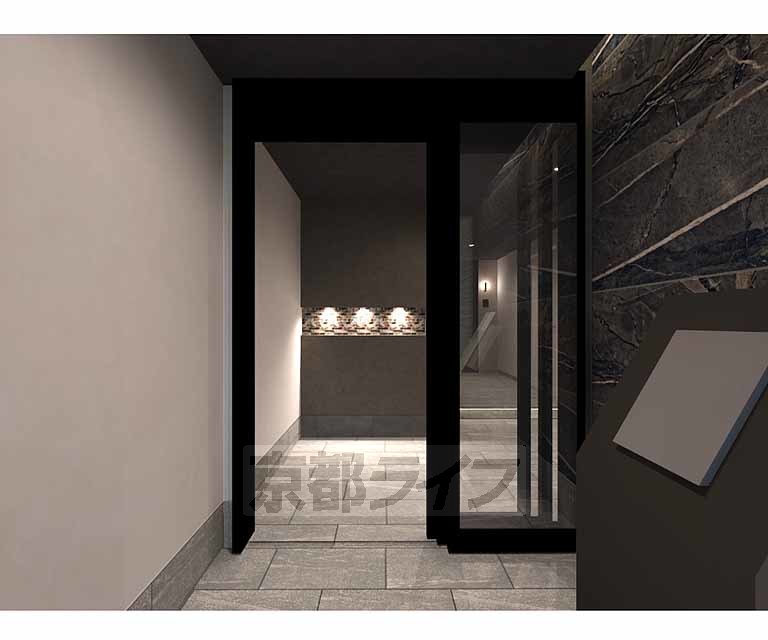 エントランス　・完成予想図