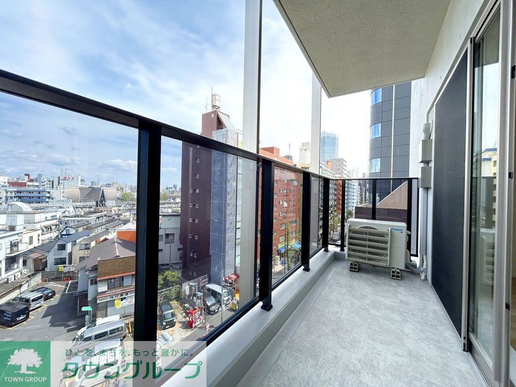 バルコニー　お部屋探しは株式会社　タウンハウジング　までお気軽にお問合…