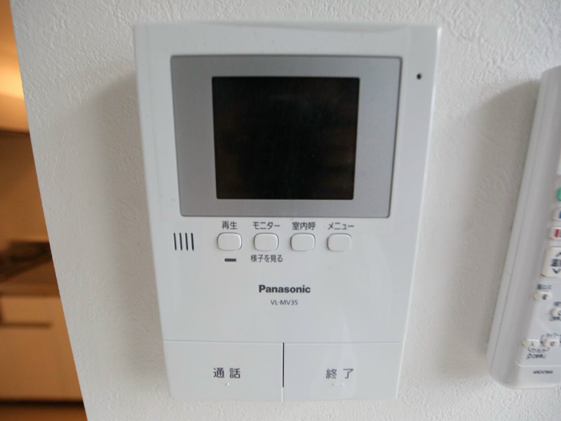 セキュリティ　ＴＶモニター付インターホン