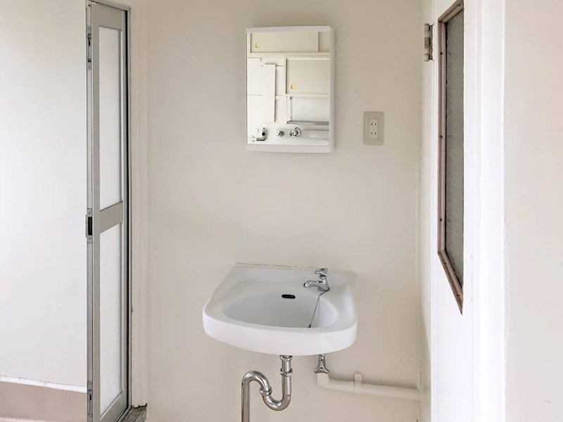 洗面設備　ビレッジハウスの同一物件・同一タイプの間取りの写真です