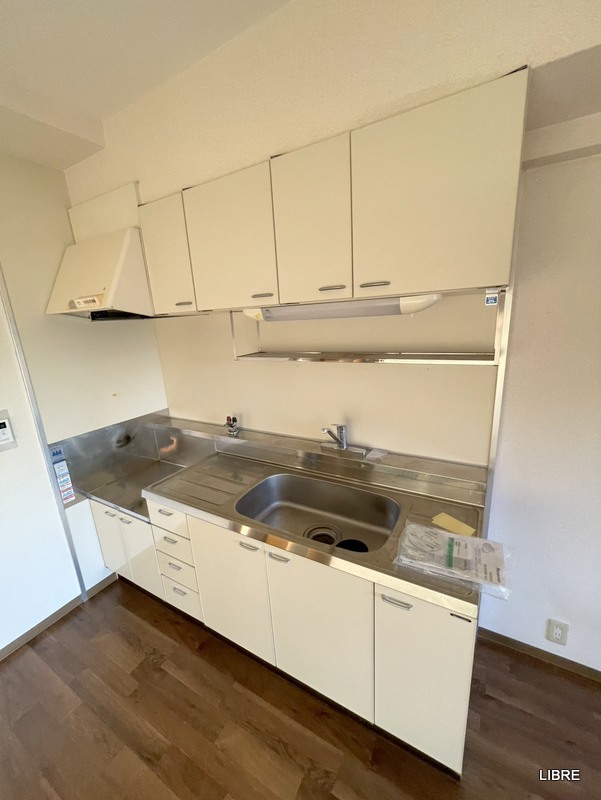 キッチン　ガスコンロ設置可！