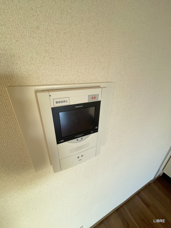 セキュリティ　モニター付きインターホン！