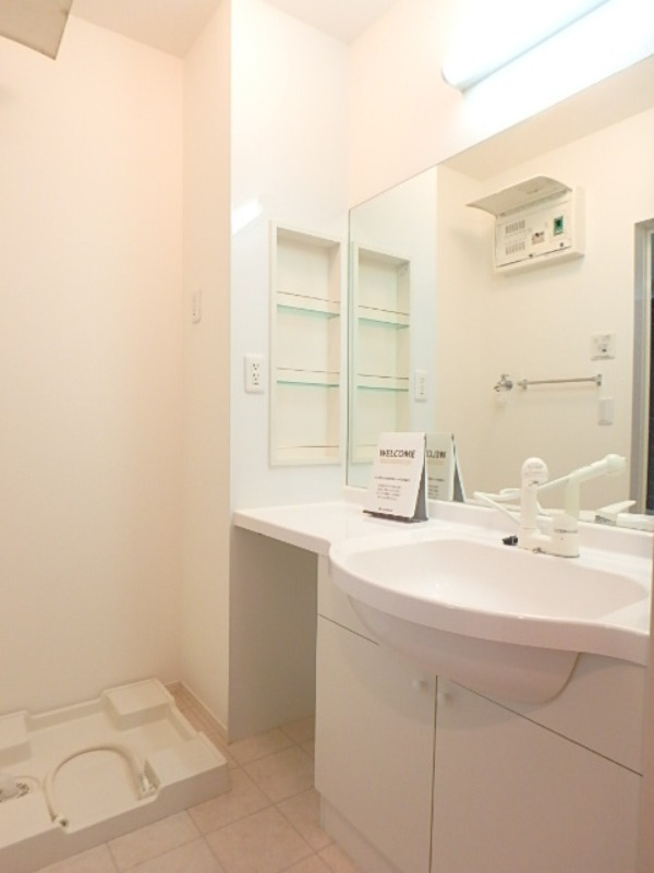 洗面設備　図面と現状に相違がある場合には現状を優先