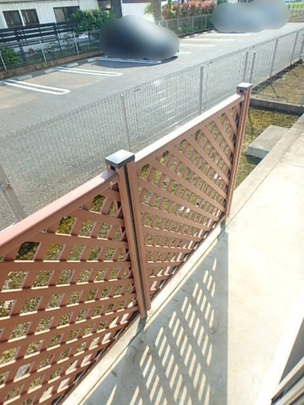 バルコニー　図面と現状に相違がある場合には現状を優先