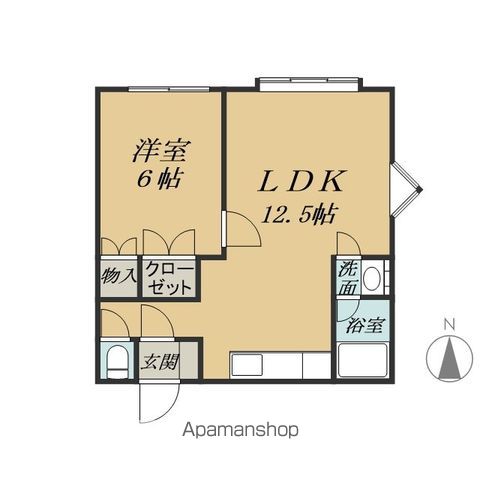 K&KコーポラスDの間取り写真