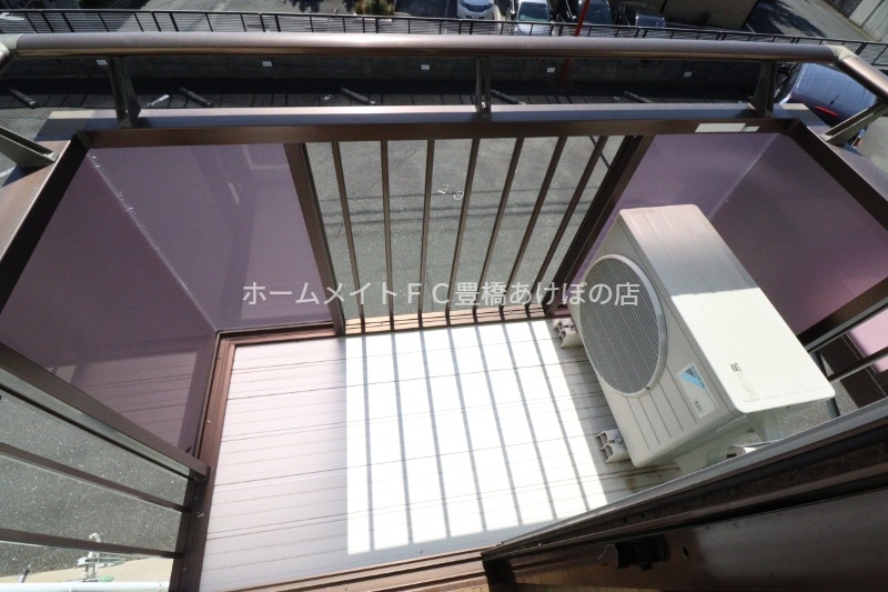 バルコニー　同型別部屋