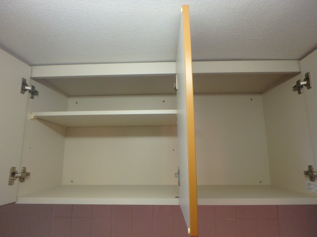 収納　岡山市北区今　SKマンション　1K　キッチン収納