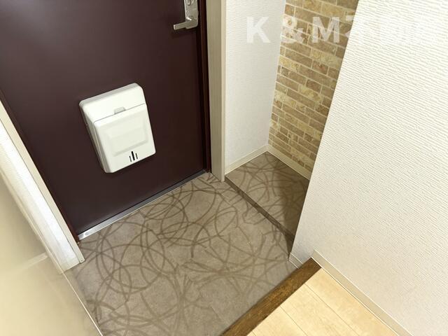 玄関　ゆったりとした玄関です