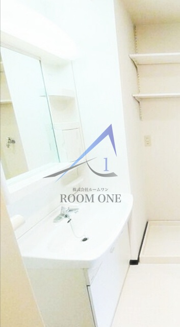 洗面設備　洗面台です。