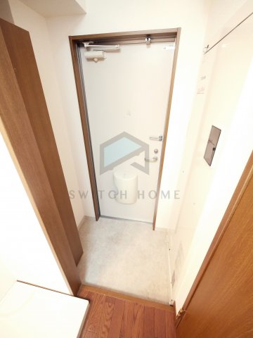 玄関　明るい玄関です