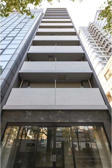 建物外観　外観タイル張りです