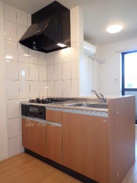 キッチン　2口ガスコンロ