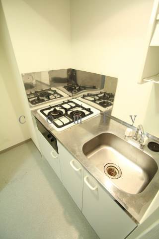 キッチン　ガス２口システムキッチン