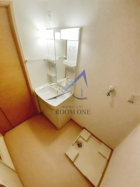 洗面設備　洗面台です。