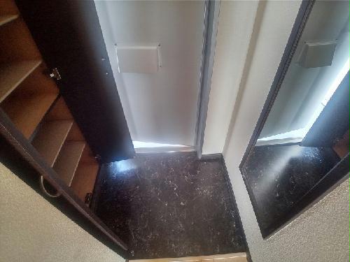 玄関　シューズボックス、姿見付き