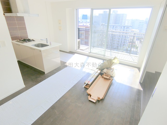 居室・リビング　LDK11.7帖のリビングダイニングキッチン