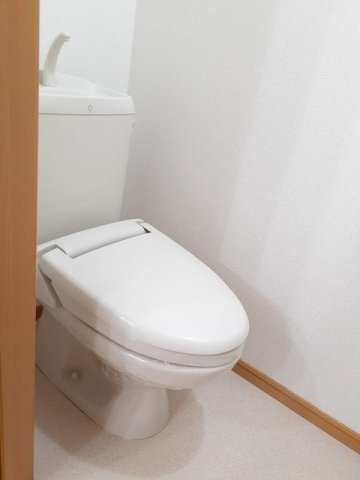 トイレ　ゆったりとした空間のトイレです