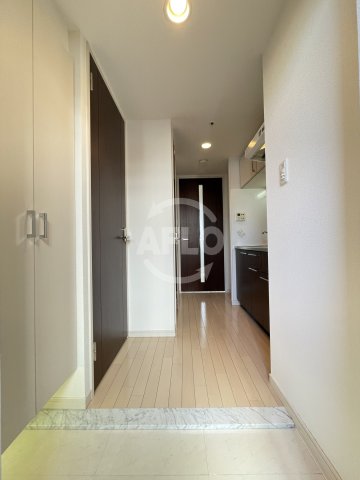 玄関　レジディア江戸堀　玄関