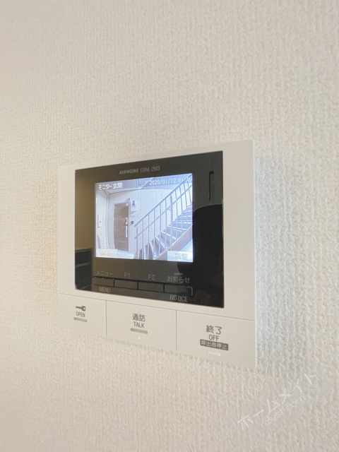 セキュリティ　同施工会社の同仕様写真です。