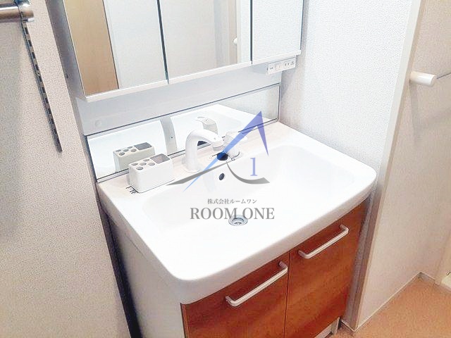 洗面設備　洗面台です。