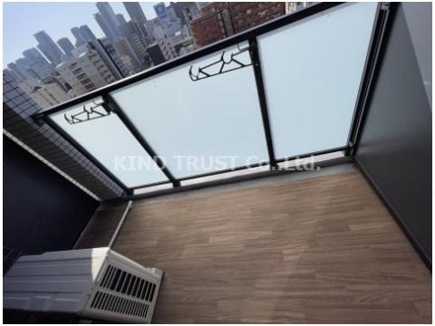 バルコニー　広々としたバルコニーです