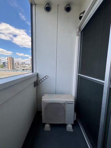 バルコニー　広々としたバルコニーです