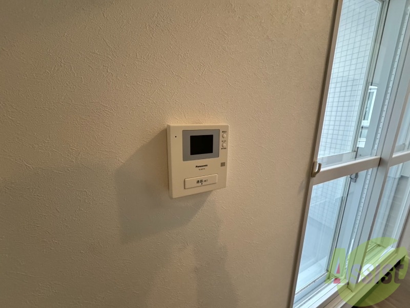 セキュリティ　インターホンは通話ができるので急な訪問があっても安心です