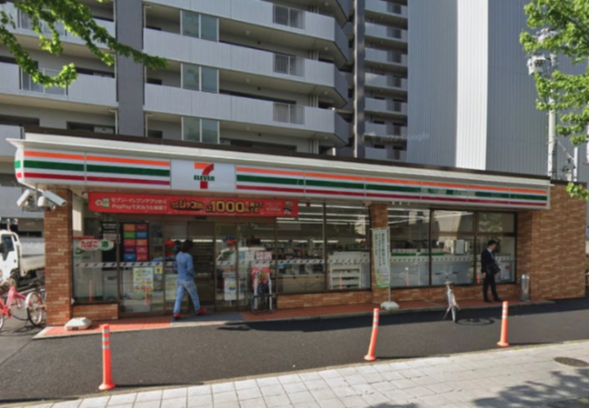 コンビニ　セブンイレブン 名古屋新道2丁目店（コンビニ）まで375m
