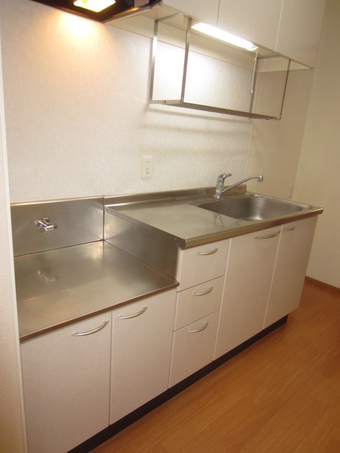 キッチン　料理の幅も広がるガスコンロ設置可キッチン