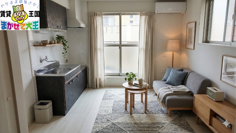 居室・リビング　家具・インテリアはＣＧです