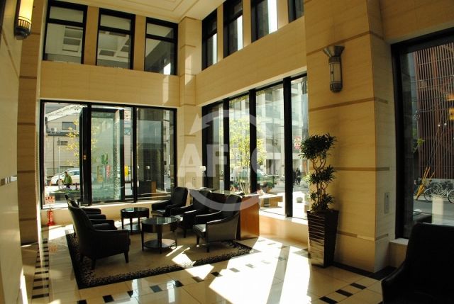 ロビー　淀屋橋アップルタワーレジデンス　ロビー