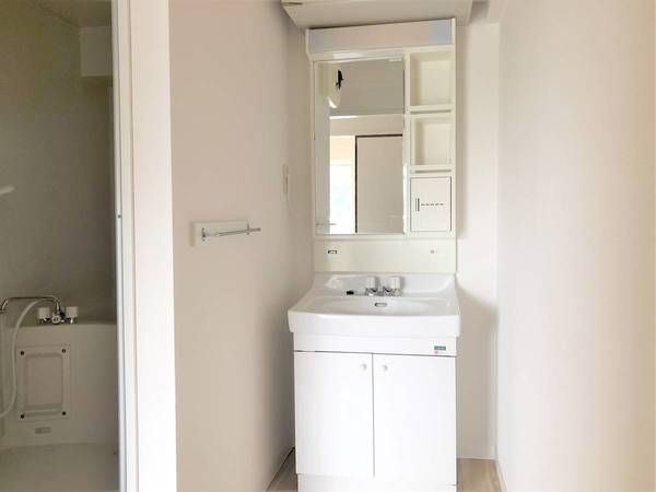 洗面設備　ビレッジハウスの同一物件・同一タイプの間取りの写真です