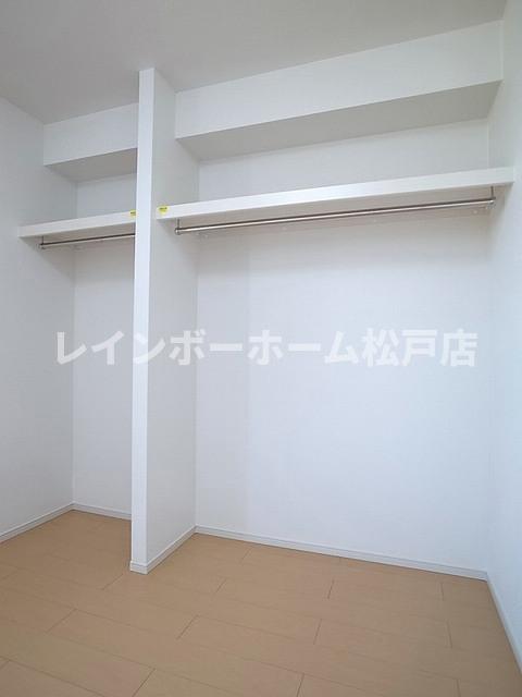 収納　収納があります