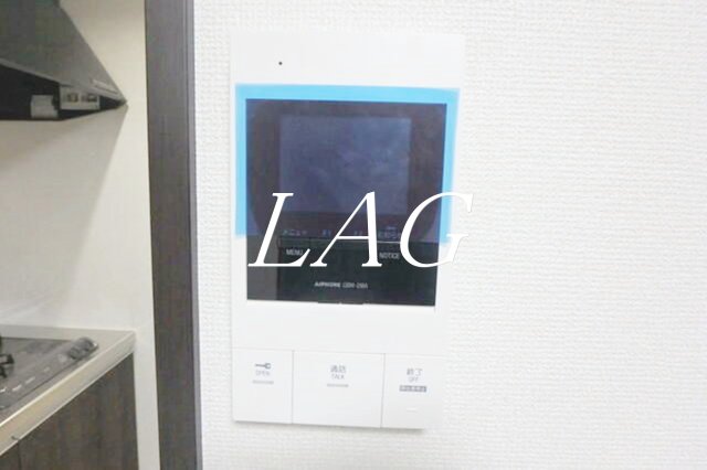 セキュリティ　モニター付きインターフォンです。