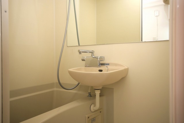 洗面設備　洗面所です